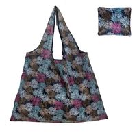 Cute Pastoral Flower Polyester Composite Needle Punched Cotton Shopping Bags sku image 64