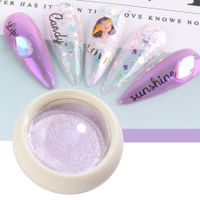 Modern Style Starry Sky Water Droplets Butterfly Plastic Nail Decoration Accessories 1 Piece main image 1