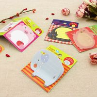 1 Piece Animal Learning Paper Cartoon Style Sticky Note main image 2