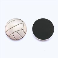Basketball Football Sports Ball Games Refridgerator Magnets Time Stone Magnetic Glass Whiteboard Stickers Decorations 25mm sku image 6