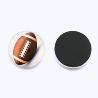 Basketball Football Sports Ball Games Refridgerator Magnets Time Stone Magnetic Glass Whiteboard Stickers Decorations 25mm sku image 9