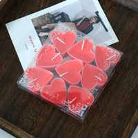 Valentine's Day Romantic Simple Style Heart Shape Paraffin sku image 2