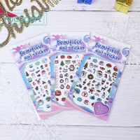 Cartoon Style Flower Stickers Nail Decoration Accessories 1 Piece main image 1