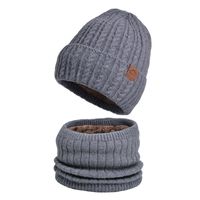 Men's Basic Simple Style Solid Color Eaveless Wool Cap sku image 2