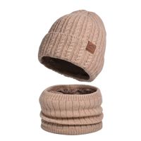 Men's Basic Simple Style Solid Color Eaveless Wool Cap sku image 4