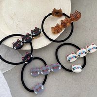 Cute Cat Arylic Women's Jewelry Set main image 4