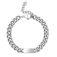 Einfacher Stil Geometrisch Einfarbig Titan Stahl Unisex Halskette main image 5