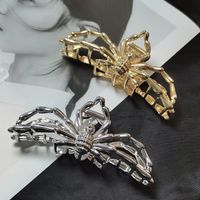 Vintage Style Spider Alloy Plating Hair Claws main image 1