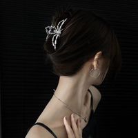 Vintage Style Spider Alloy Plating Hair Claws main image 2