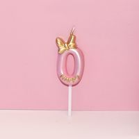 Birthday Cute Number Paraffin Candle sku image 1