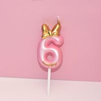 Birthday Cute Number Paraffin Candle sku image 7
