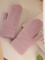Women's Simple Style Solid Color Gloves 1 Pair sku image 5