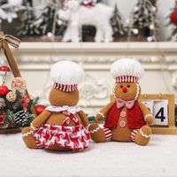 Christmas Cartoon Style Cute Gingerbread Cloth Indoor Party Festival Doll main image 5