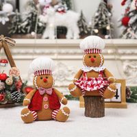 Christmas Cartoon Style Cute Gingerbread Cloth Indoor Party Festival Doll main image 3