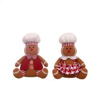 Christmas Cartoon Style Cute Gingerbread Cloth Indoor Party Festival Doll main image 4