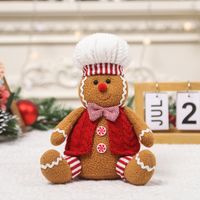 Christmas Cartoon Style Cute Gingerbread Cloth Indoor Party Festival Doll sku image 1