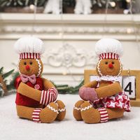 Christmas Cartoon Style Cute Gingerbread Cloth Family Gathering Party Festival Decorative Props main image 4