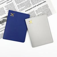 Unisex Elegant Solid Color Pu Leather Passport Holders main image 2