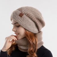 Women's Basic Simple Style Solid Color Eaveless Wool Cap sku image 3