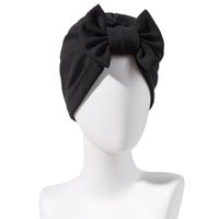 Women's Basic Solid Color Bowknot Eaveless Nationality-featured Cap sku image 1