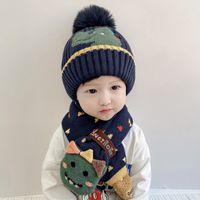 Children Unisex Cartoon Style Cute Simple Style Solid Color Wool Cap main image 5