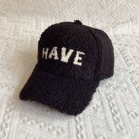 Unisex Basic Simple Style Letter Embroidery Curved Eaves Baseball Cap sku image 3
