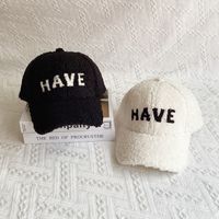 Unisex Basic Simple Style Letter Embroidery Curved Eaves Baseball Cap main image 1