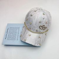 Women's Simple Style Color Block Curved Eaves Baseball Cap main image 4
