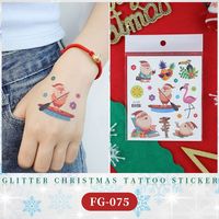 Santa Claus Paper Tattoos & Body Art 1 Piece sku image 4