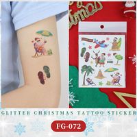 Santa Claus Paper Tattoos & Body Art 1 Piece sku image 1