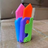 Led Toys Radish Knife Color Block Plastic Toys sku image 13