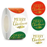 Letter Party Christmas Coated Paper Cartoon Style Adhesive Tape main image 1