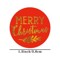 Letter Party Christmas Coated Paper Cartoon Style Adhesive Tape main image 3