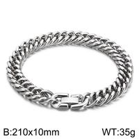 Simple Style Geometric Stainless Steel Bracelets Necklace sku image 1