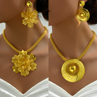 Elegant Bridal Flower Iron Plating Hollow Out Women's Jewelry Set main image 2