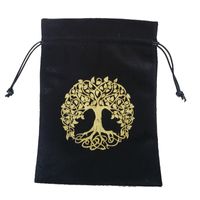 Casual Printing Flannel Daily Party Gift Bags sku image 2