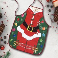 Christmas Decorations Fabric Printed Christmas Apron Party Atmosphere Decoration sku image 19