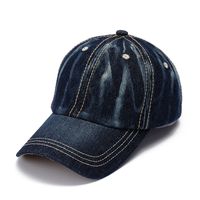 Unisex Basic Retro Cowboy Style Solid Color Curved Eaves Baseball Cap sku image 2