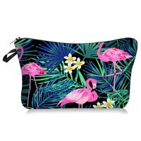 Vintage Style Beach Animal Polyester Square Makeup Bags main image 5