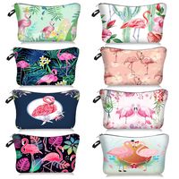 Vintage Style Beach Animal Polyester Square Makeup Bags main image 6