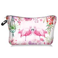 Vintage Style Beach Animal Polyester Square Makeup Bags main image 2