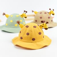 Children Unisex Streetwear Cartoon Printing Jacquard Bucket Hat main image 1