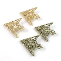 Vintage Style Flower Alloy Plating Women's Collar Pin main image 1
