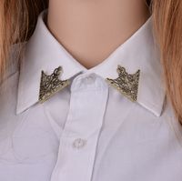Vintage Style Flower Alloy Plating Women's Collar Pin main image 5