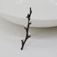 Basic Flower Alloy Stoving Varnish Unisex Brooches main image 6