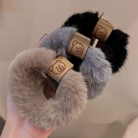 Style Simple Ours Peluche Attache-cheveux main image 1