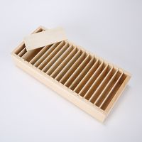 Nordic Style Solid Color Solid Wood Wholesale Jewelry Rack sku image 1