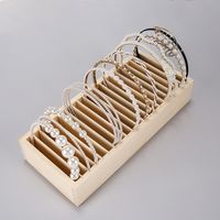 Nordic Style Solid Color Solid Wood Wholesale Jewelry Rack main image 4