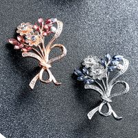 Vintage Style Flower Alloy Women's Brooches main image 6