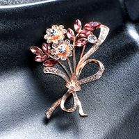 Vintage Style Flower Alloy Women's Brooches main image 3